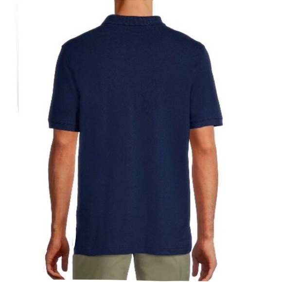 NWT Men’s NAVY Polo Shirt XL Short Sleeve - Picture 3 of 4